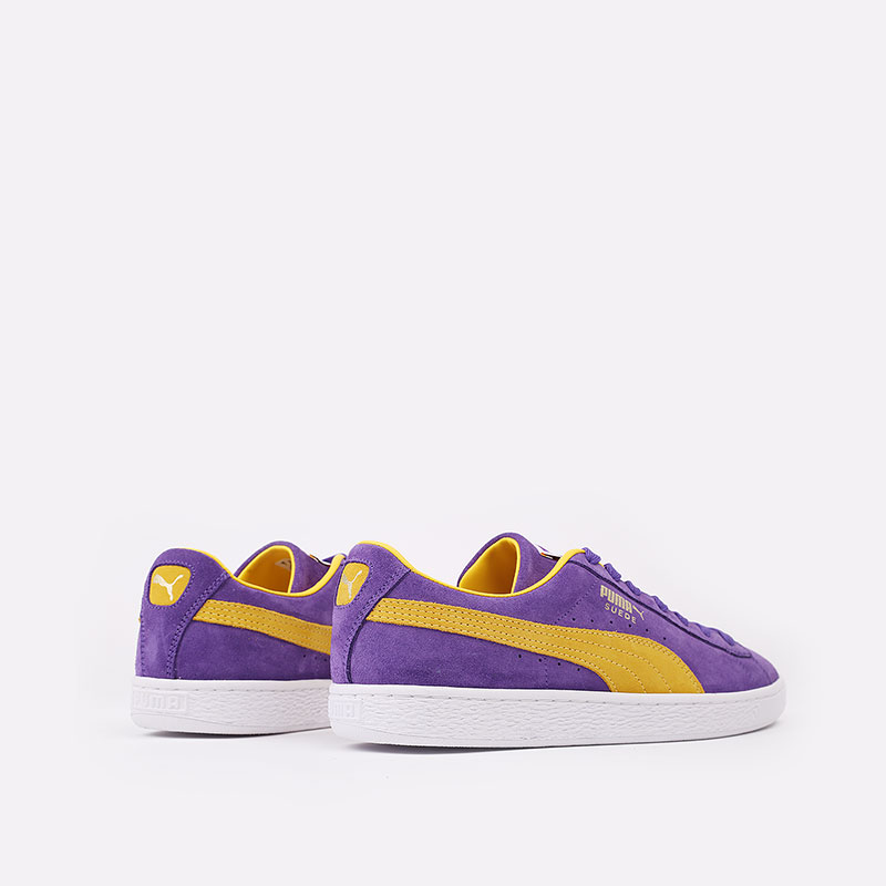 мужские фиолетовые кроссовки PUMA Suede Teams 38016803 - цена, описание, фото 6